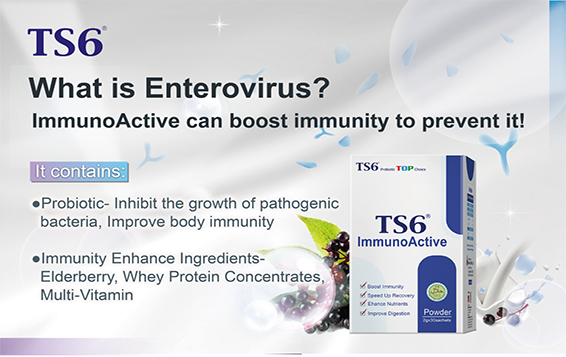 What is Enterovirus? ImmunoActive can boost immunity to prevent it!